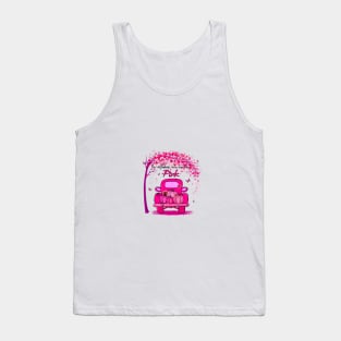 In October We Wear Pink - Breast Cancer Survivor Support Tank Top